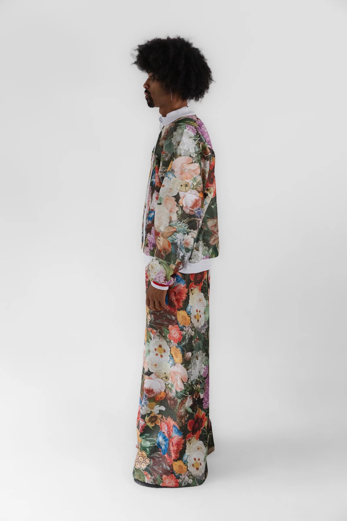 Floral Velvet Pant