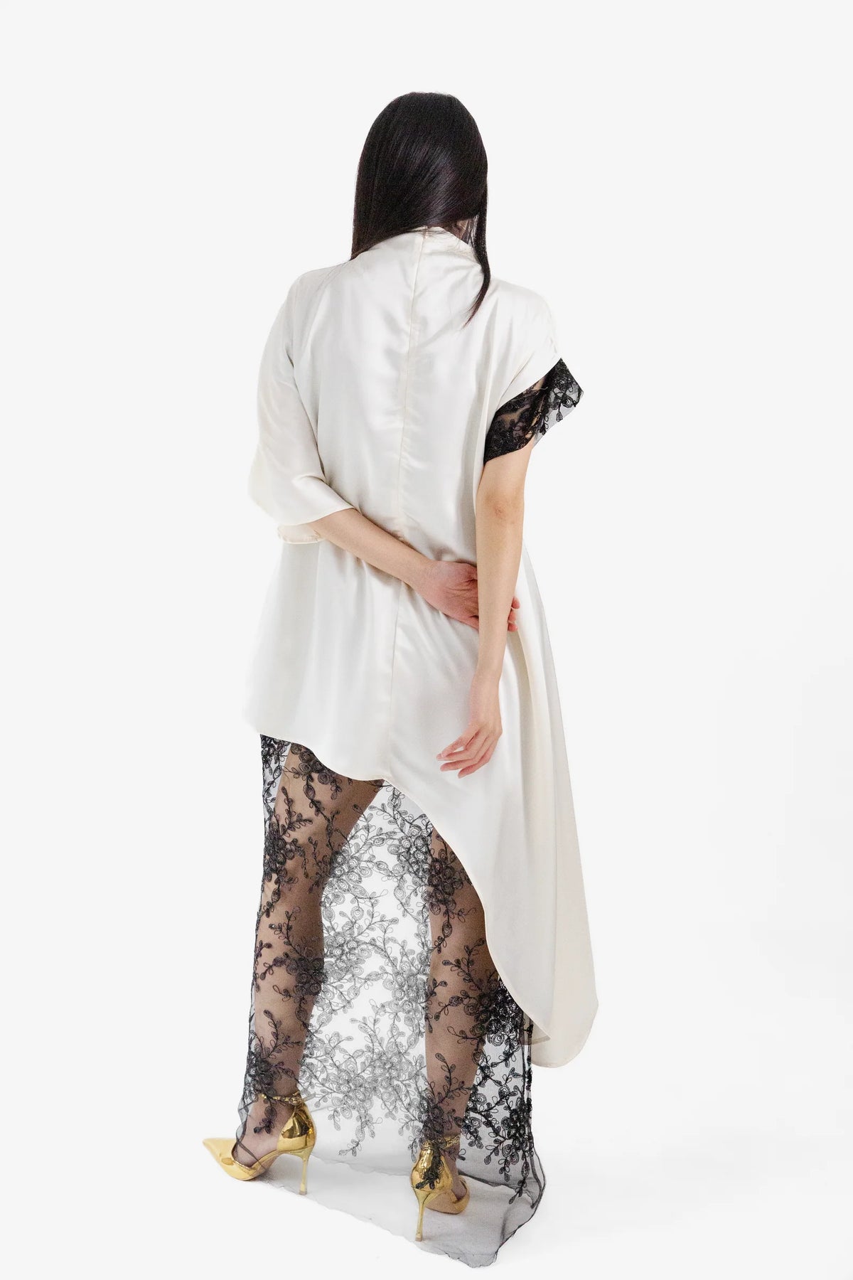 Asymmetrical Tunic - Cream