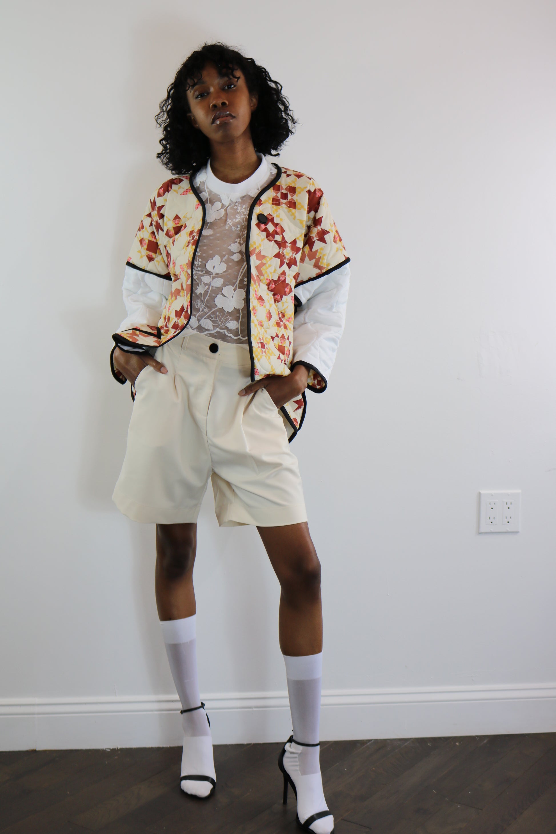 Quilted Grammy Coat