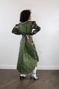 quilted camo dress