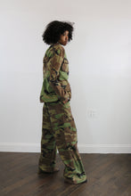 canvas camo cargo pant