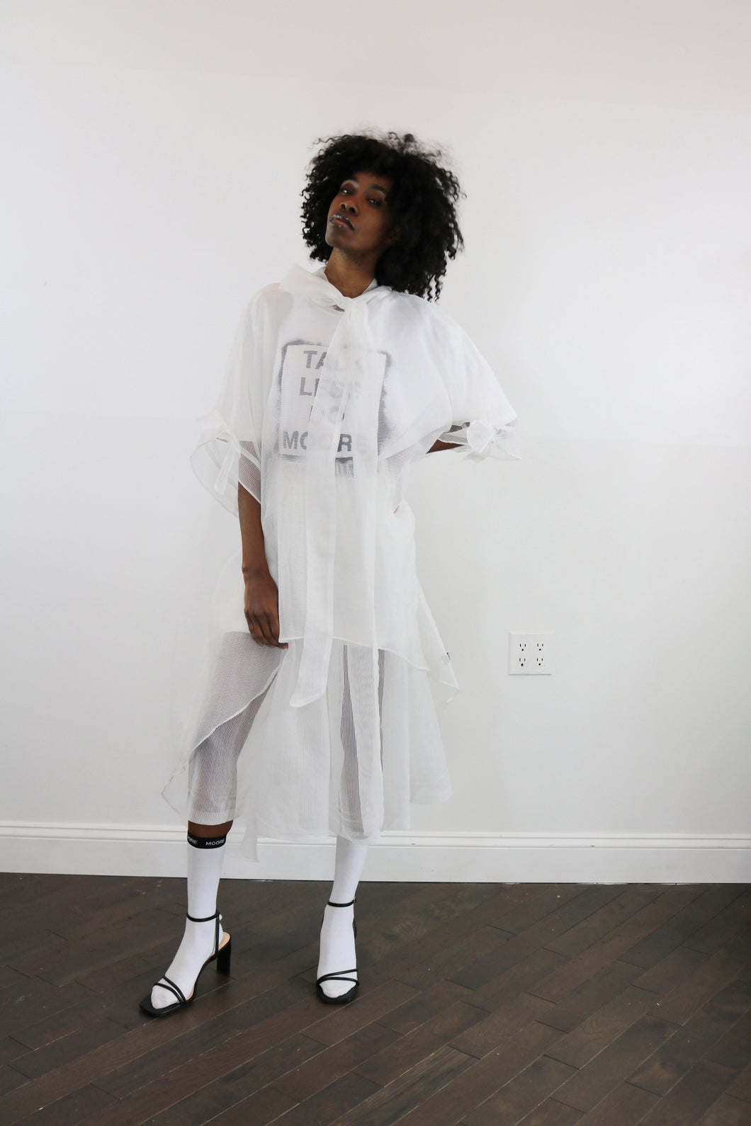 sheer tunic overlay