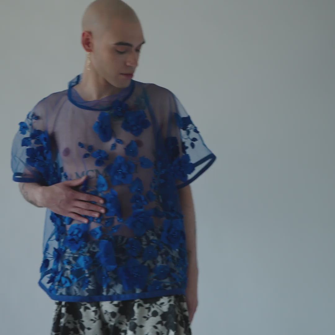 Floral Jacquard Pant