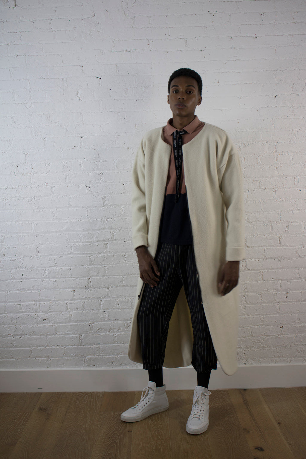HEAVY CREAM OVERCOAT