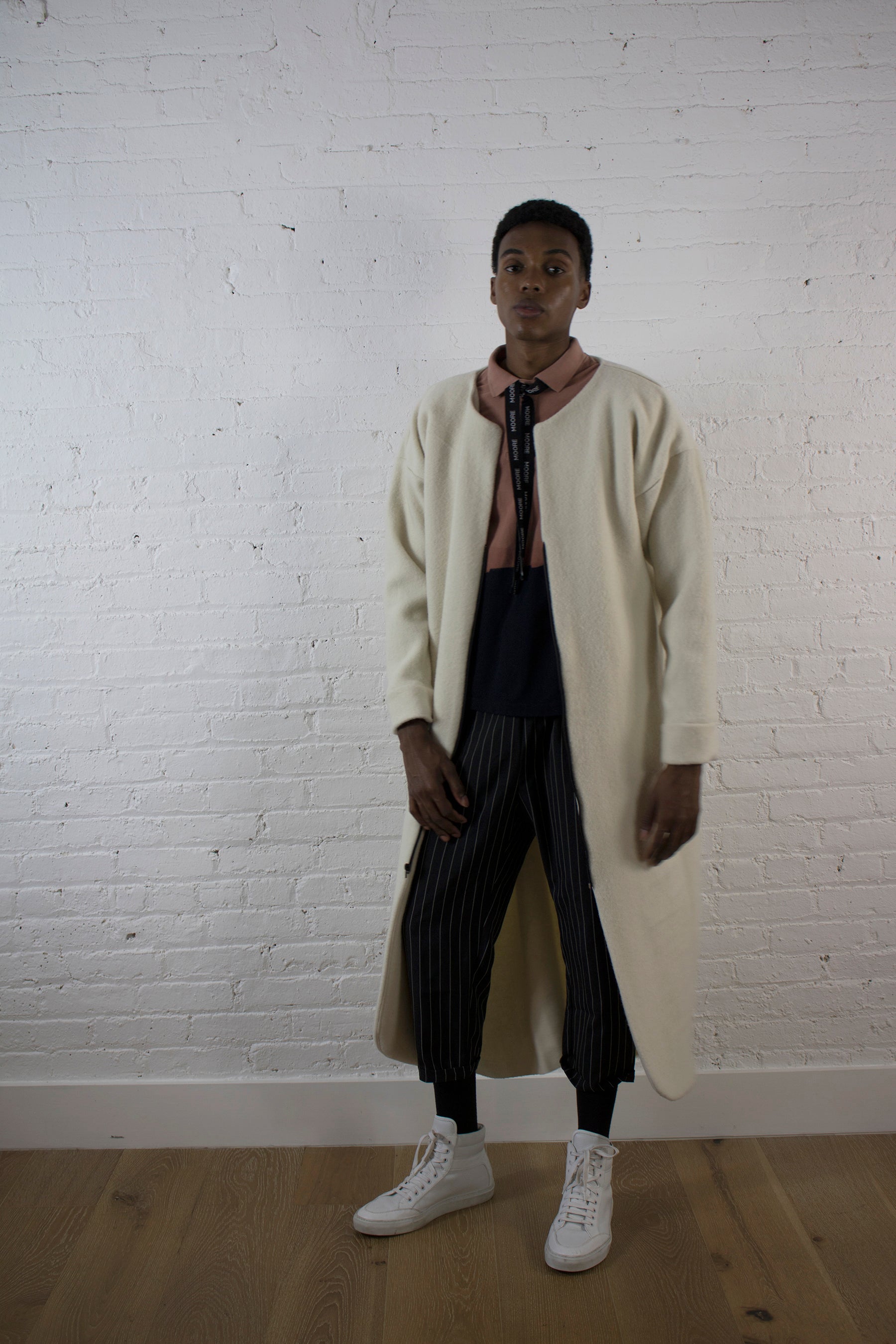 HEAVY CREAM OVERCOAT