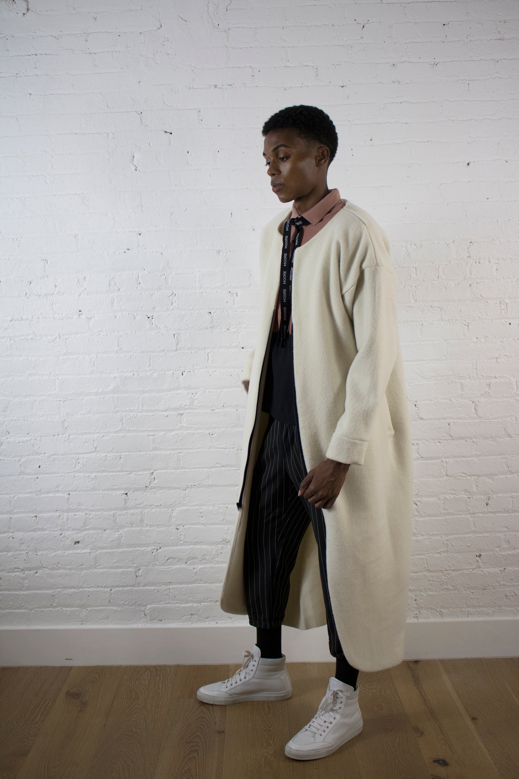 HEAVY CREAM OVERCOAT