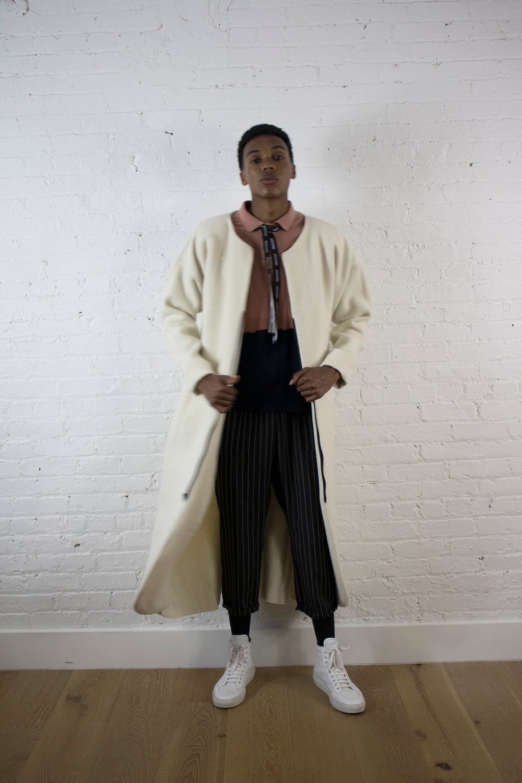HEAVY CREAM OVERCOAT