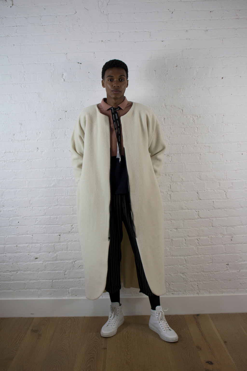 HEAVY CREAM OVERCOAT